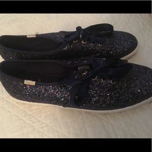 Kate Spade for Keds glitter tennis shoes size 8